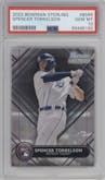 Spencer Torkelson  from the 2022 Bowman Sterling set graded by PSA and given an overall grade of 10.