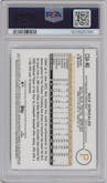 Nick Gonzales from the 2024 Topps Chrome Sapphire set graded by PSA and given an overall grade of 10.