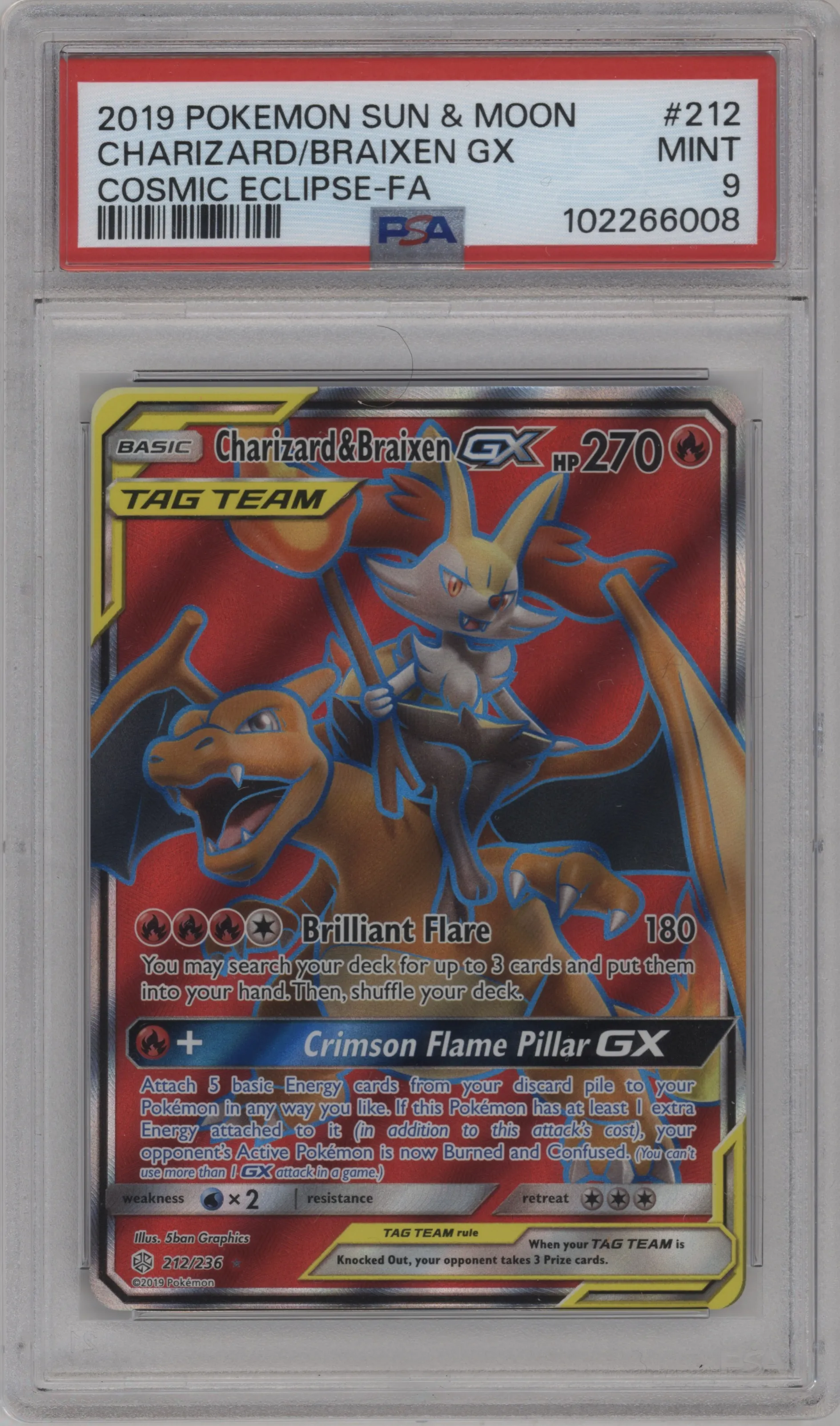 Charizard/Braixen GX