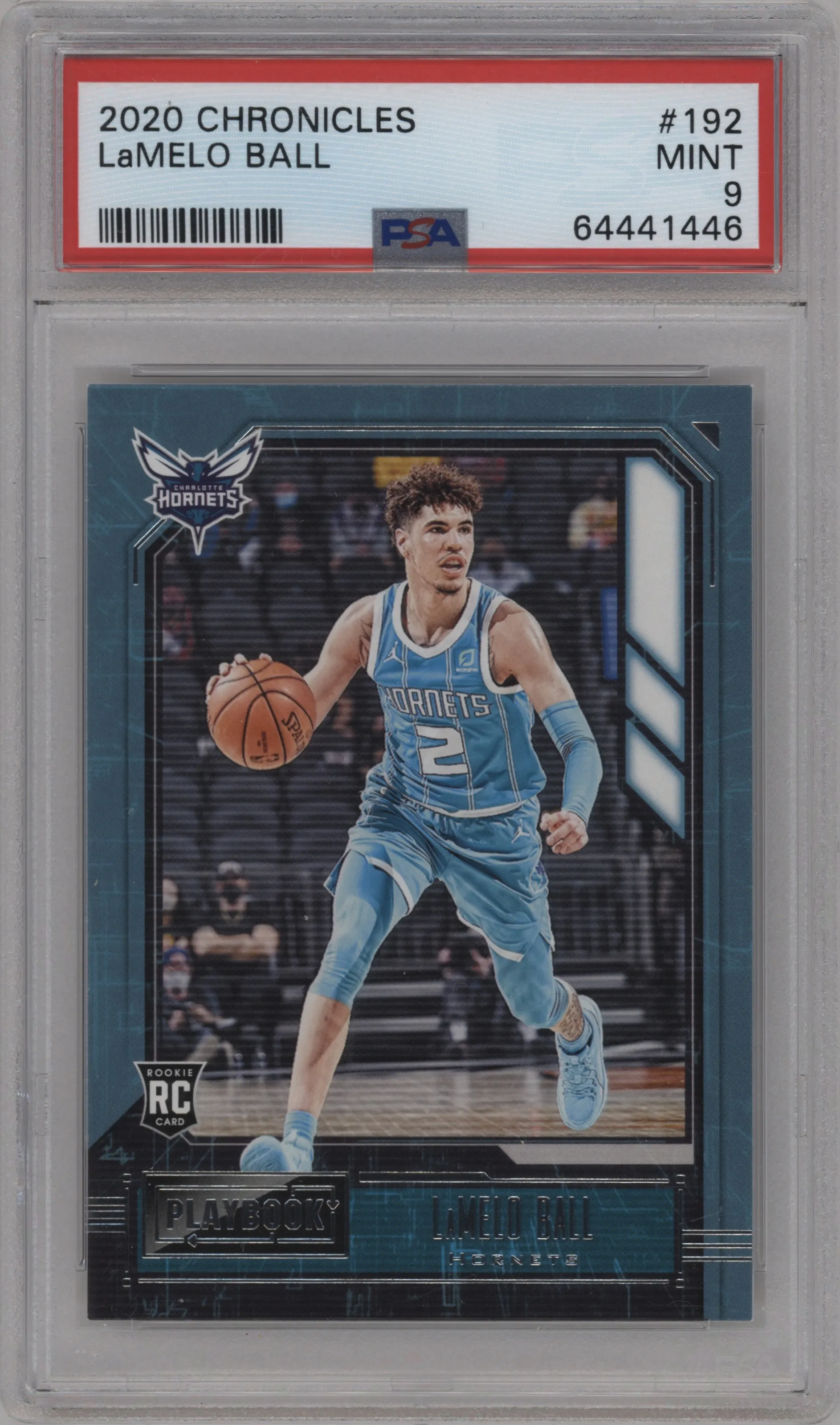 2020 Panini Chronicles Playbook LaMelo Ball #192 PSA 9
