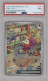 Fuecoco from the 2023 Pokemon SV set graded by PSA and given an overall grade of 9.
