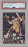 LeBron James from the 2019-20 Panini Chronicles  set graded by PSA and given an overall grade of 10.