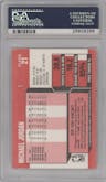 Michael Jordan from the 1989-90 Fleer set graded by PSA and given an overall grade of 9.