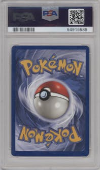 Kangaskhan from the 1999 Pokemon set graded by PSA and given an overall grade of 9.