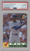 Checklist from the 1994 Upper Deck Fun Pack set graded by PSA and given an overall grade of 10.