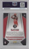 OG Anunoby from the 2017-18 Panini Prizm  set graded by PSA and given an overall grade of 10.