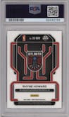 Rhyne Howard from the 2022 Panini Prizm WNBA set graded by PSA and given an overall grade of 9.