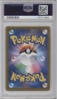 Charmander from the 2021 Pokemon SWSH JPN set graded by PSA and given an overall grade of 10.