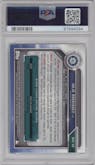 Julio Rodriguez from the 2019 Bowman Draft set graded by PSA and given an overall grade of 10.