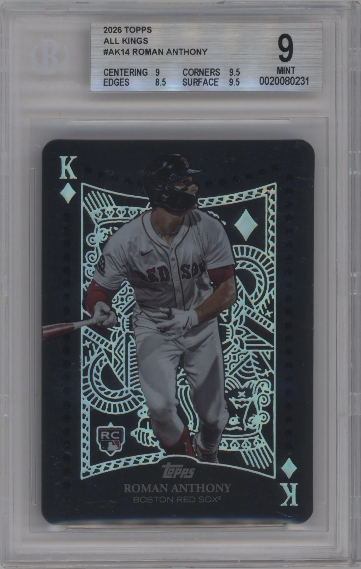 2026 Topps All Kings Roman Anthony #AK-14 BGS 9