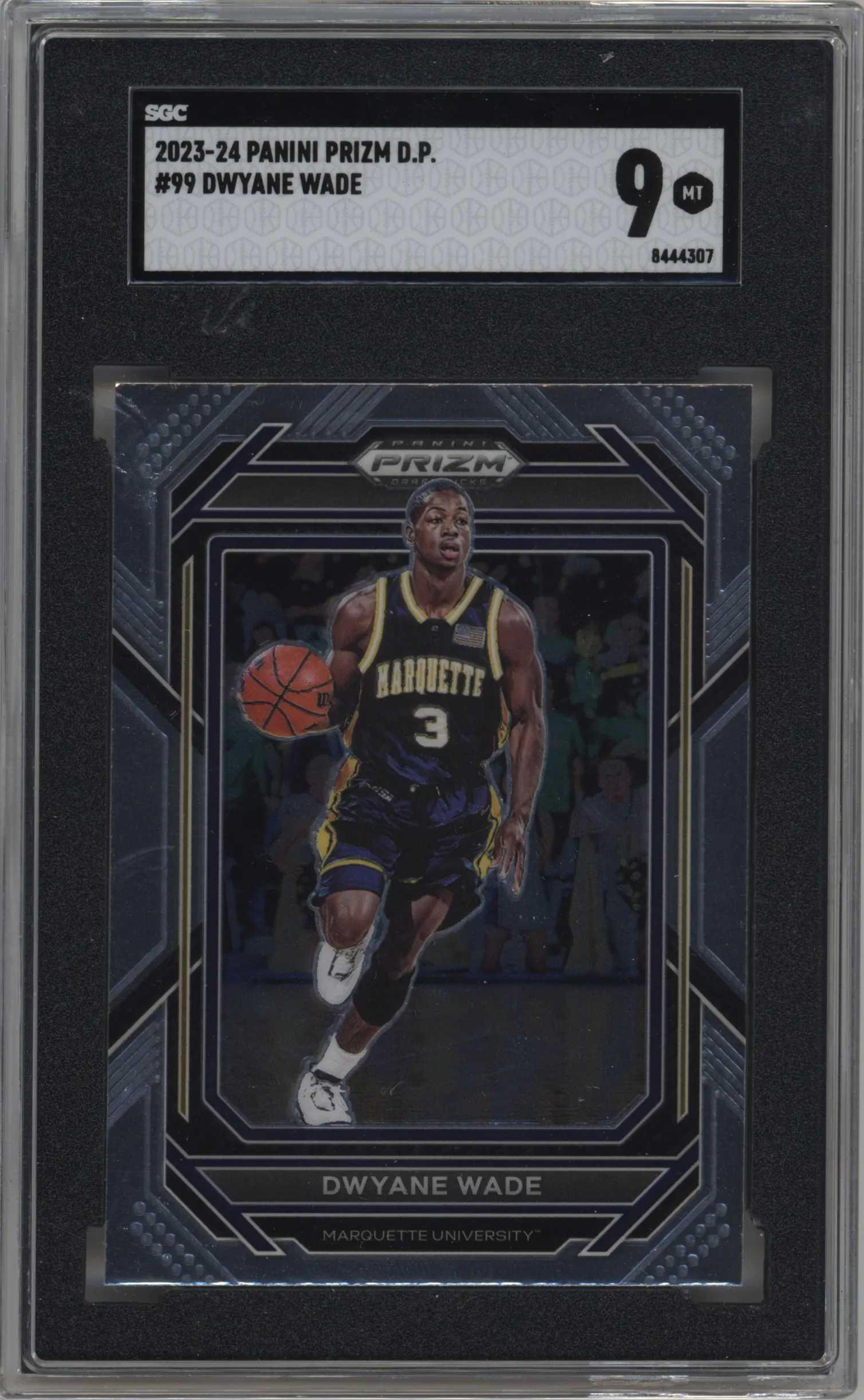 2023 Panini Prizm Draft Picks Dwyane Wade SGC 9