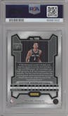 Victor Wembanyama from the 2023-24 Panini Prizm set graded by PSA and given an overall grade of 10.