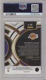 Anthony Davis from the 2023-24 Panini Select  set featuring a Tiger parallel graded by PSA and given an overall grade of 10.