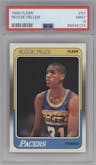 Reggie Miller from the 1988-89 Fleer set graded by PSA and given an overall grade of 9.