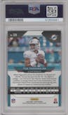 Tua Tagovailoa from the 2020 Panini Prizm set graded by PSA and given an overall grade of 10.