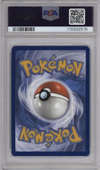 Snorlax from the 2023 Pokemon SV set featuring a Scarlet & Violet 151 Elite Trainer Box parallel graded by PSA and given an overall grade of 10.
