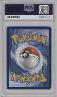 Charizard/Braixen GX from the 2019 Pokemon S&M  set graded by PSA and given an overall grade of 10.
