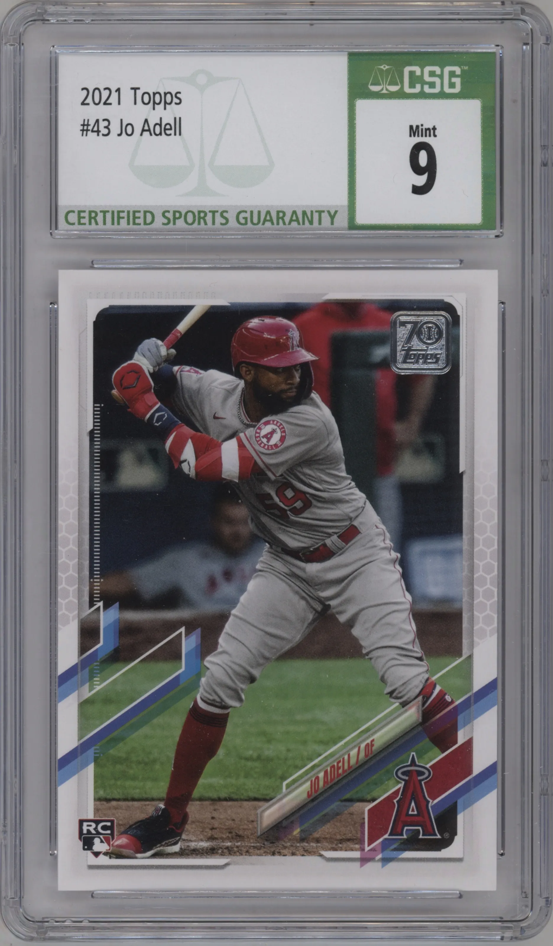 2021 Topps Series 1 Jo Adell CGC 9
