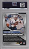 Earl Campbell from the 2024 Panini Prizm set featuring a Blue Wave Prizm parallel graded by PSA and given an overall grade of 10.