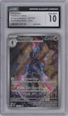 Ceruledge from the 2024 Pokemon SV set graded by CSG and given an overall grade of 10.