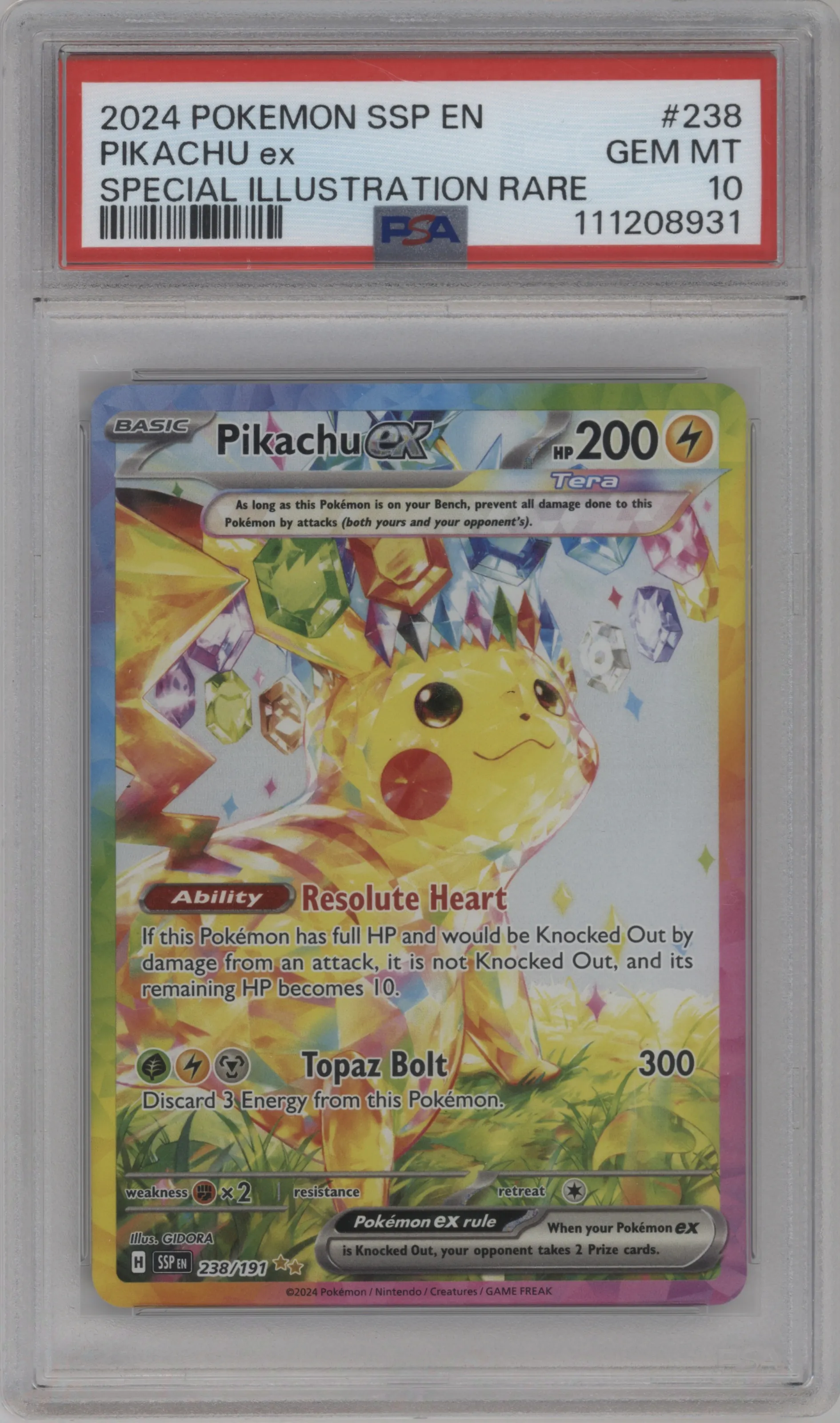 Pikachu ex