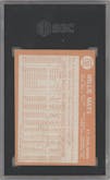 Willie Mays from the 1964 Topps set graded by SGC and given an overall grade of 3.