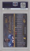 Curtis Martin from the 1996 Select Certified set featuring a Mirror Gold parallel graded by PSA and given an overall grade of 8.