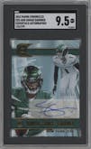 Ahmad "Sauce" Gardner  from the 2022 Panini Chronicles set graded by SGC and given an overall grade of 9.5.
