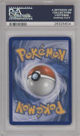 Umbreon Gold Star from the 2007 Pokemon set graded by PSA and given an overall grade of 9.
