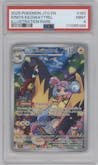 Iono's Kilowattrel from the 2025 Pokemon SV set graded by PSA and given an overall grade of 9.
