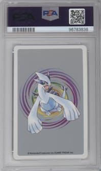Mareep from the 2000 Pokemon Silver Poker Cards set graded by PSA and given an overall grade of 10.