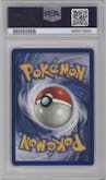 Growlithe from the 1999 Pokemon set graded by PSA and given an overall grade of 9.