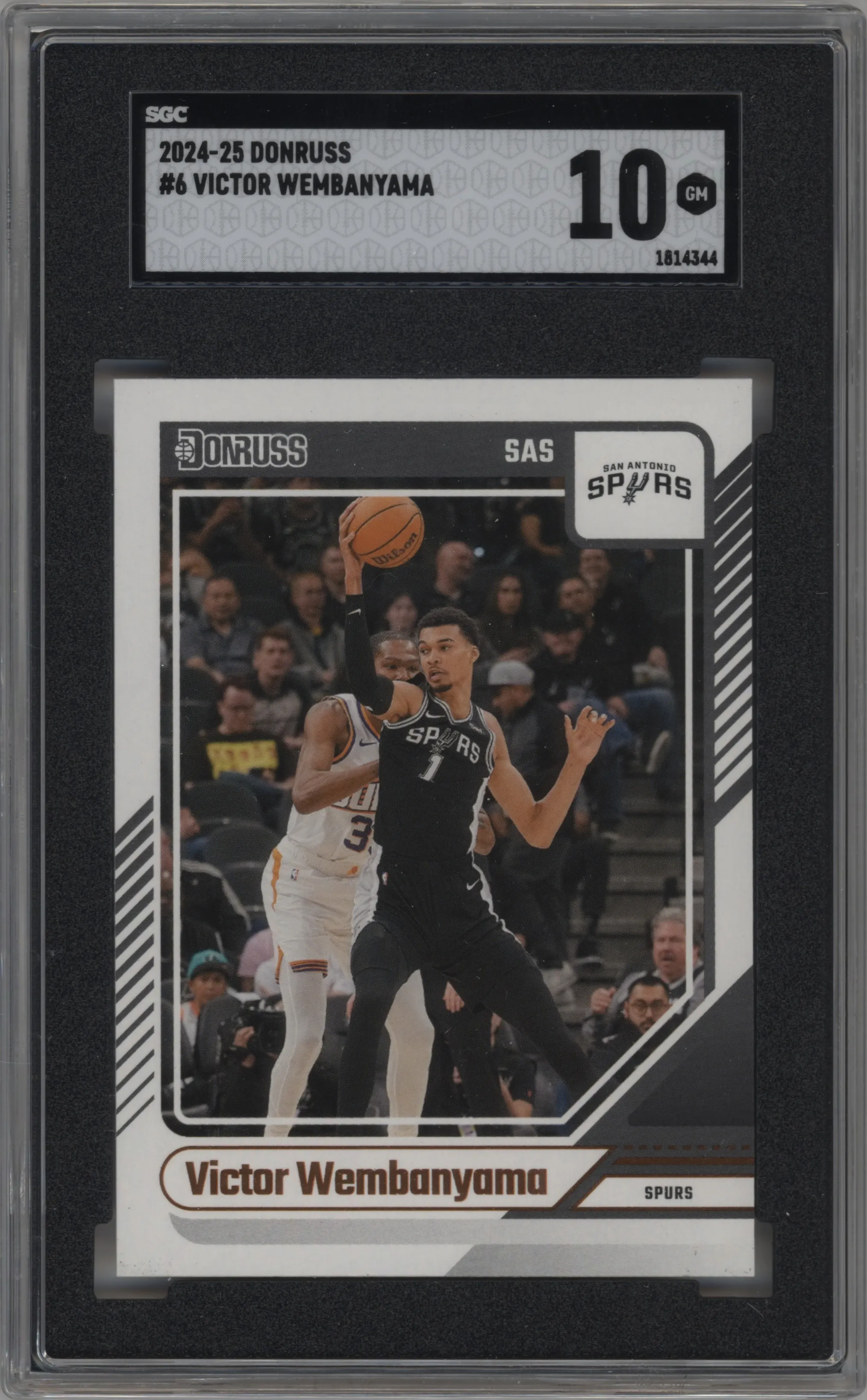2024 Panini Donruss Victor Wembanyama SGC 10