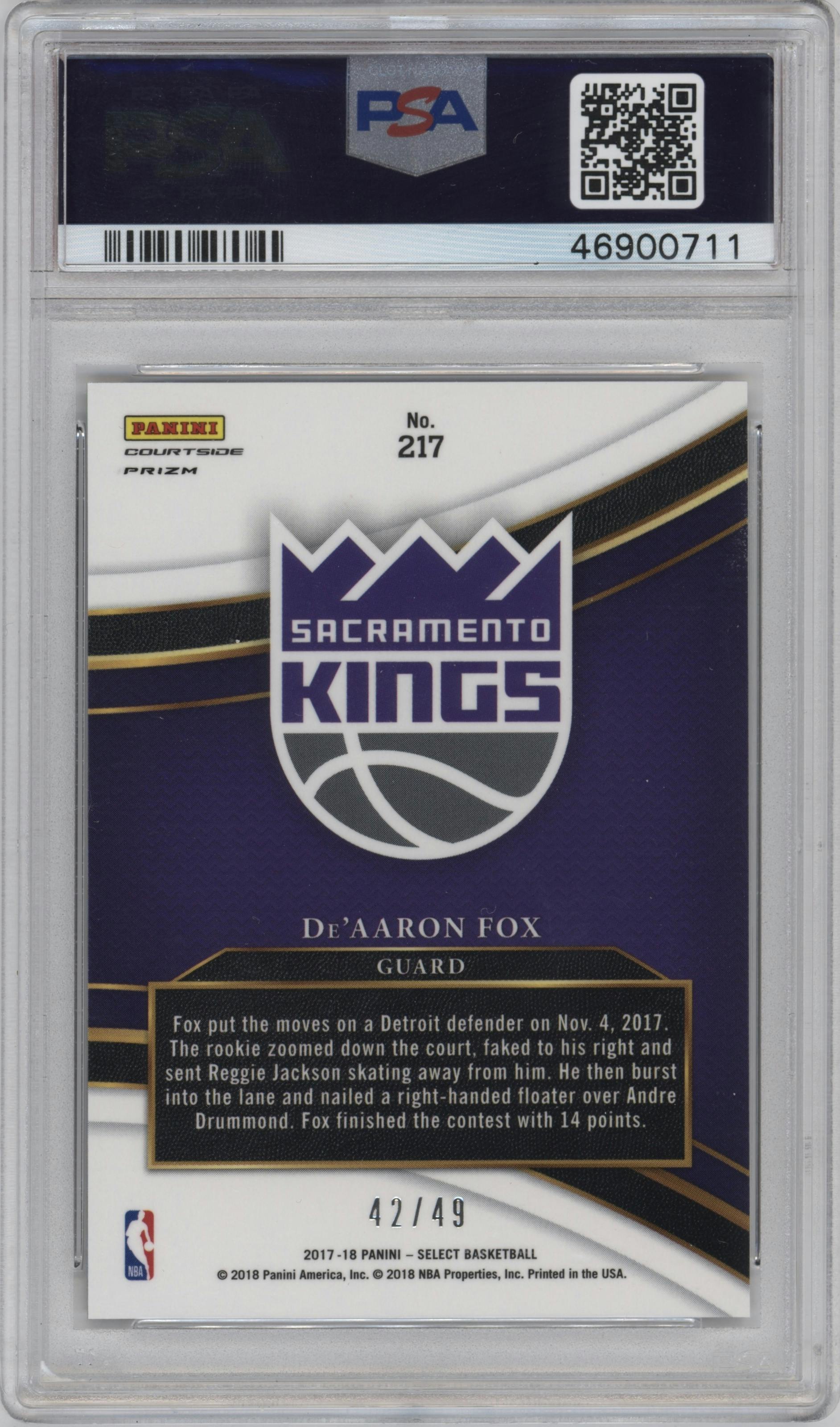 De'Aaron Fox