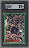Kobe Bryant from the 2014-15 Panini Donruss  set graded by SGC and given an overall grade of 10.