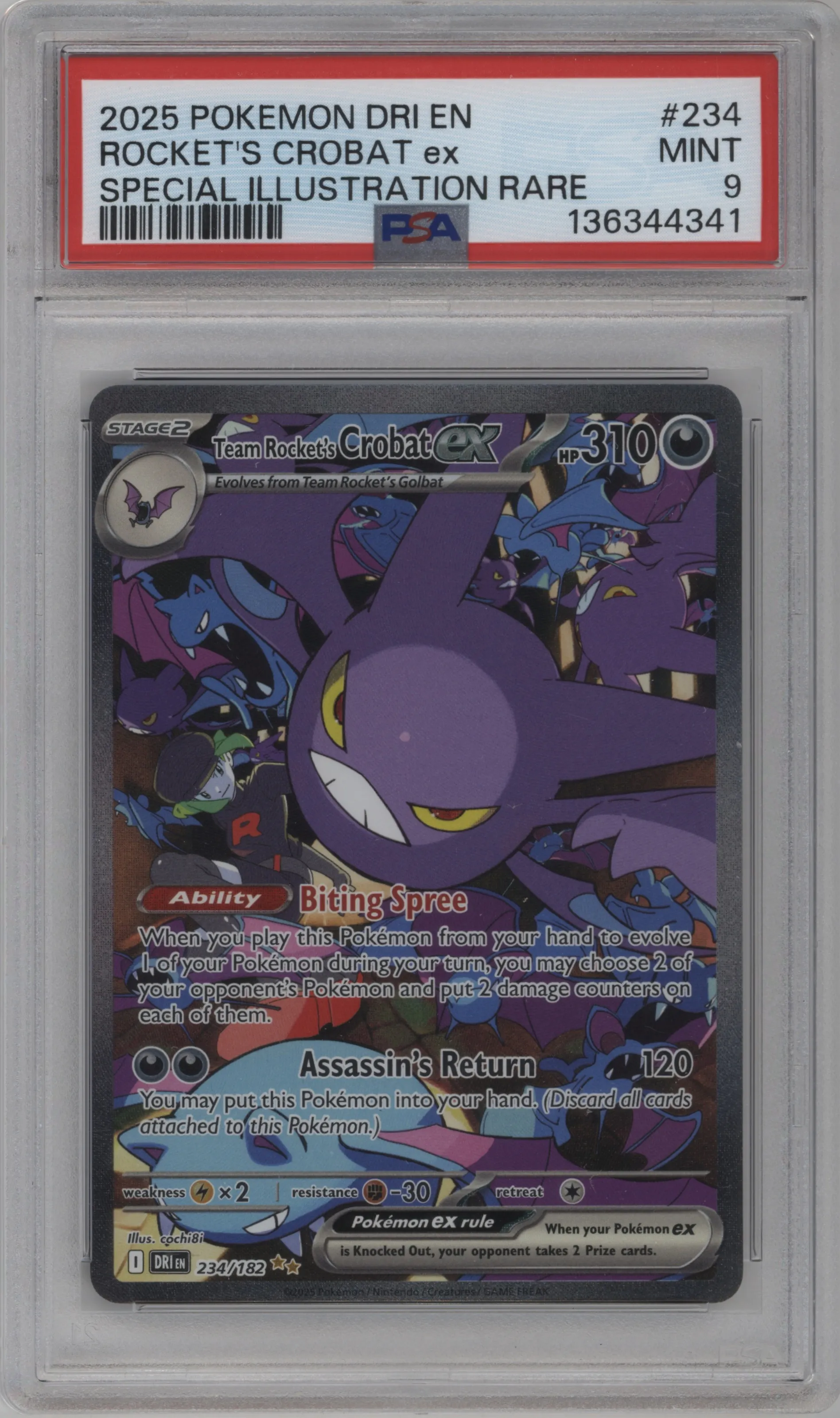 Team Rocket's Crobat ex