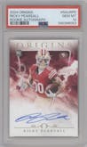 Ricky Pearsall from the 2024 Panini Origins set graded by PSA and given an overall grade of 10.