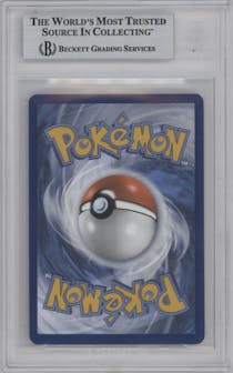 Bruxish from the 2024 Pokemon SV set graded by Beckett and given an overall grade of 9.