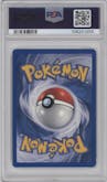 Pikachu from the Pikachu World Collection 2000 set graded by PSA and given an overall grade of 8.