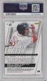 Mookie Betts from the 2013 Panini Prizm Perennial Draft Picks set graded by PSA and given an overall grade of 9.