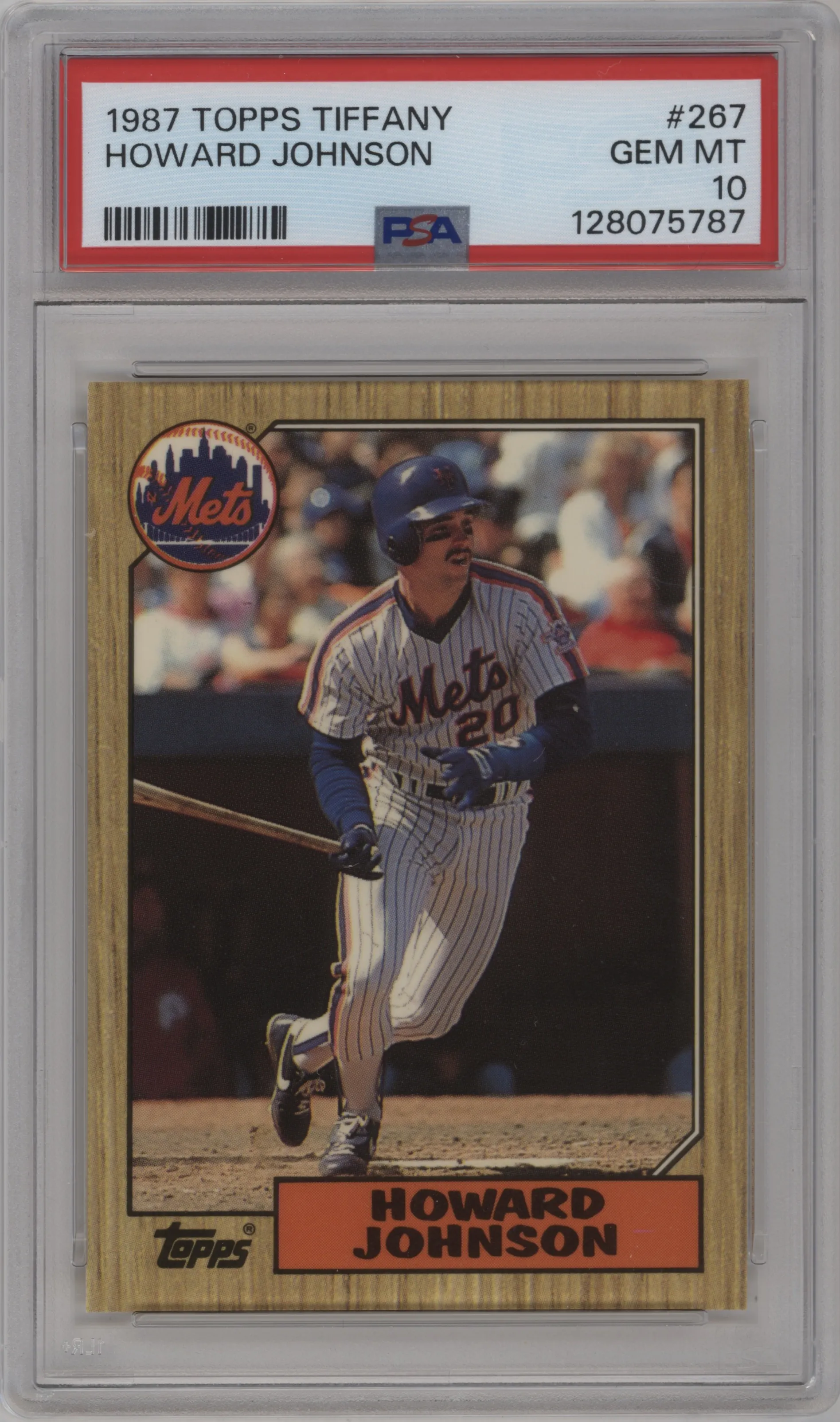1987 Topps Howard Johnson Tiffany #267 PSA 10