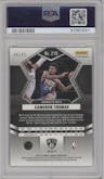 Cameron Thomas from the 2021-22 Panini Mosaic  set featuring a Fast Break Blue parallel graded by PSA and given an overall grade of 10.