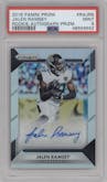 Jalen Ramsey from the 2016 Panini Prizm set graded by PSA and given an overall grade of 9.