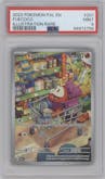 Fuecoco from the 2023 Pokemon SV set graded by PSA and given an overall grade of 9.