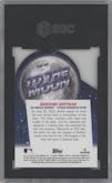 Shohei Ohtani from the 2024 Topps Big League set graded by SGC and given an overall grade of 9.5.