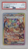 Flareon ex from the 2024 Pokemon SV JPN set graded by PSA and given an overall grade of 6.