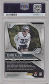 Cooper DeJean from the 2024 Panini Prizm set featuring a Pink Prizm parallel graded by PSA and given an overall grade of 10.