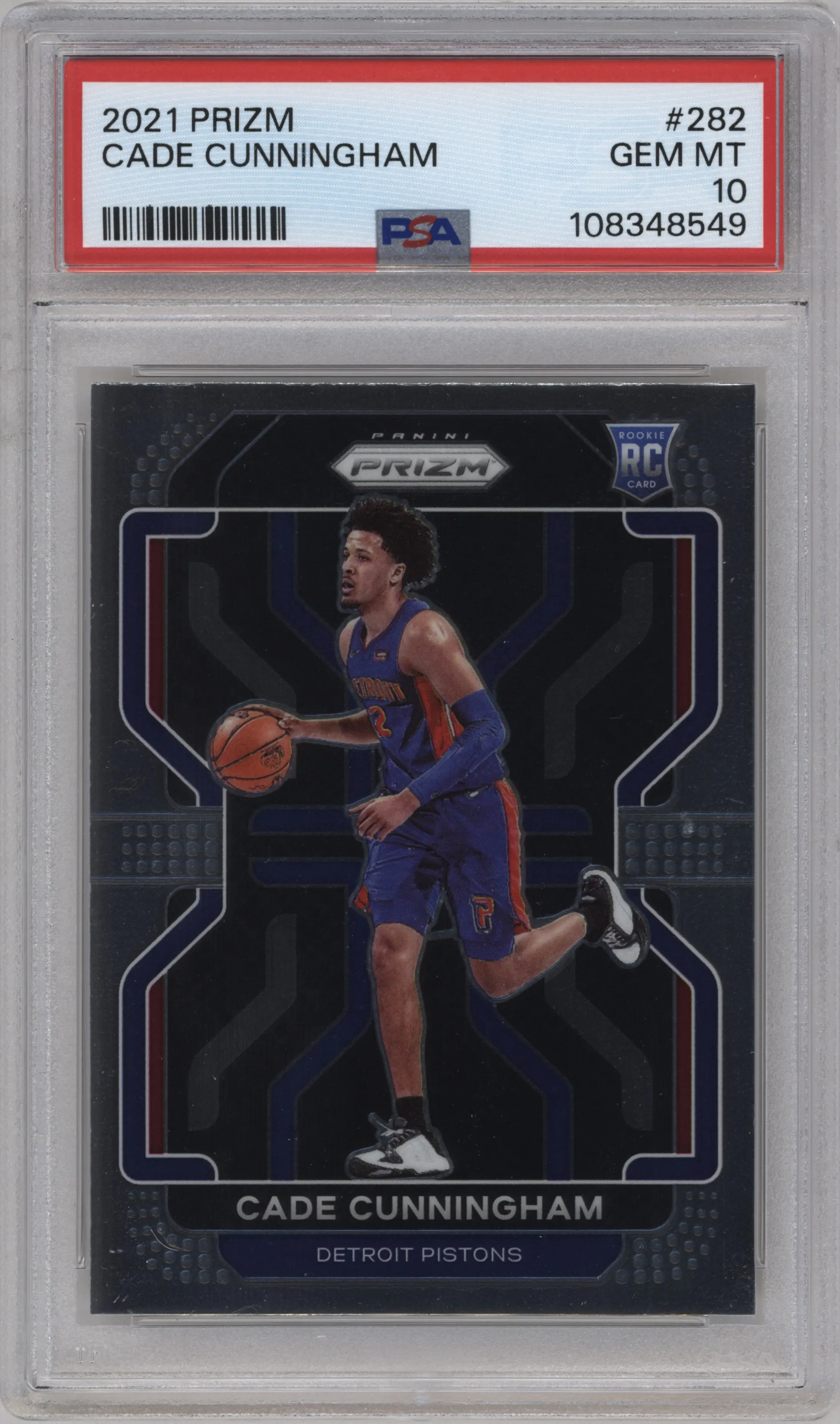 2021 Panini Prizm Cade Cunningham PSA 10