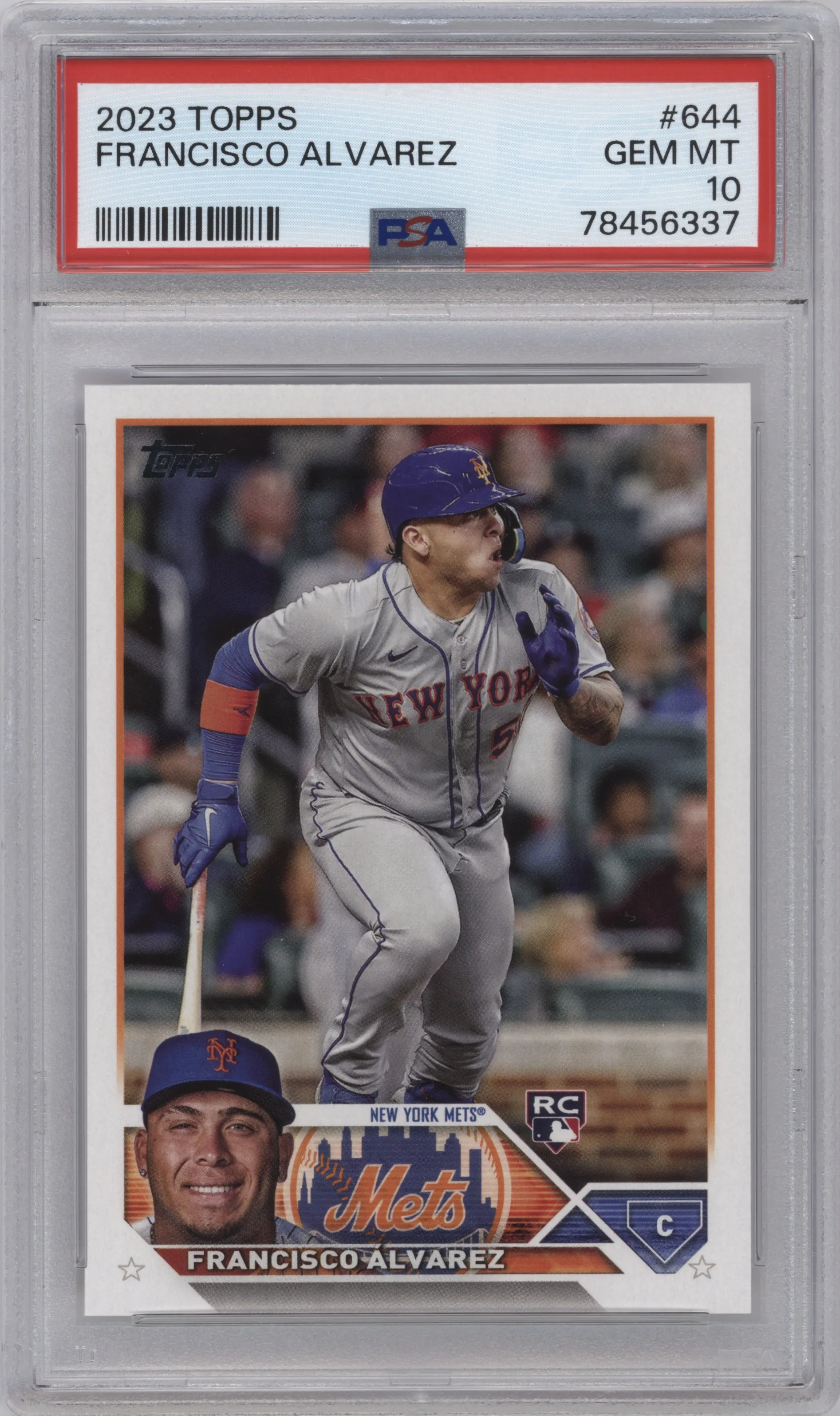 2023 Topps Series 2 Francisco Alvarez PSA 10