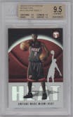 Dwyane Wade from the 2003-04 Topps Pristine  set featuring a Refractor parallel graded by Beckett and given an overall grade of 9.5.